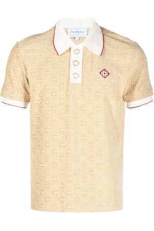 Casablanca Poloshirt aus Monogramm-Jacquard