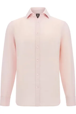 Boggi Milano Regular Fit Linen Shirt