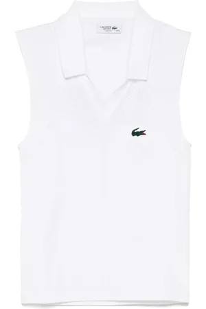 Lacoste Ärmelloses Tennis-Poloshirt aus Stretch