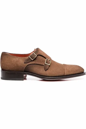 santoni Monk-Schuhe mit Doppelriemen