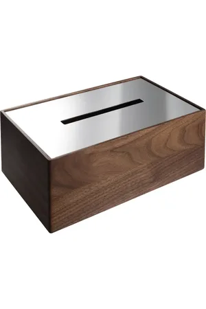 Christofle Uni Taschentuchbox aus Holz