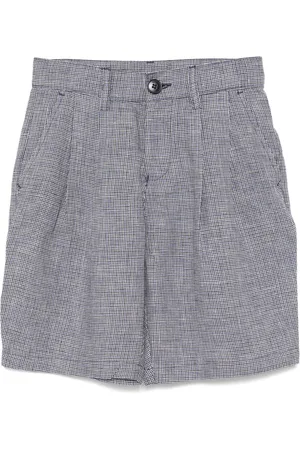 Emporio Armani Shorts mit Logo-Stickerei