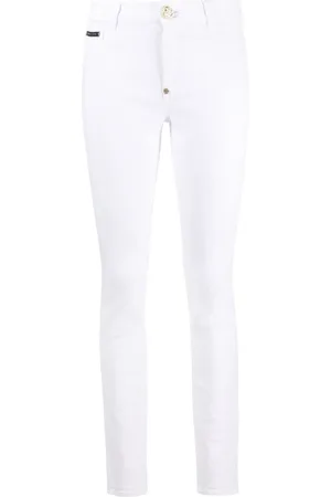 Philipp Plein Halbhohe Skinny-Jeans