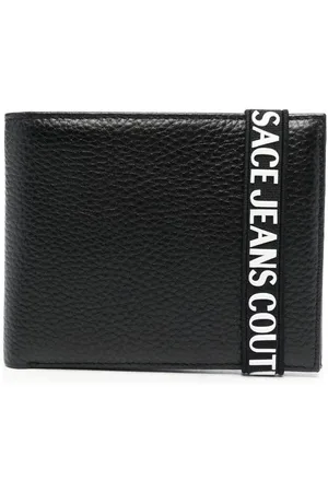 VERSACE Portemonnaie mit Logo-Riemen