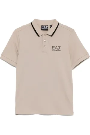 Emporio Armani Poloshirt mit Logo-Print