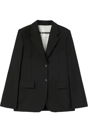 Jil Sander Einreihiger Blazer aus Krepp