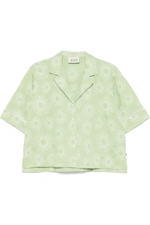 Scotch&Soda Hemd mit Blumenstickerei
