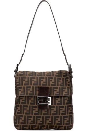 Fendi 2010-2024 Schultertasche aus Zucca-Canvas