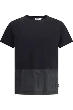 GCDS T-Shirt mit Logo-Streifen