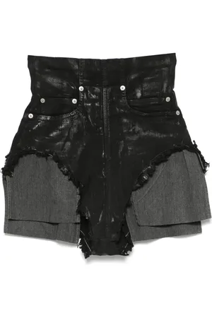 Rick Owens Ausgefranste Shorts