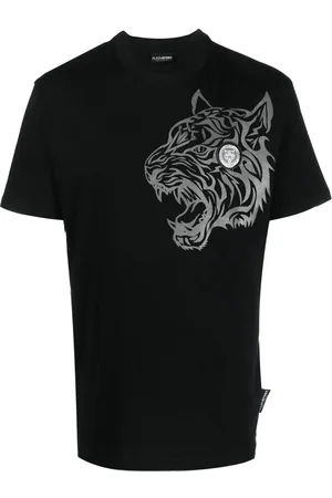 Philipp Plein T-Shirt mit Tiger-Motiv