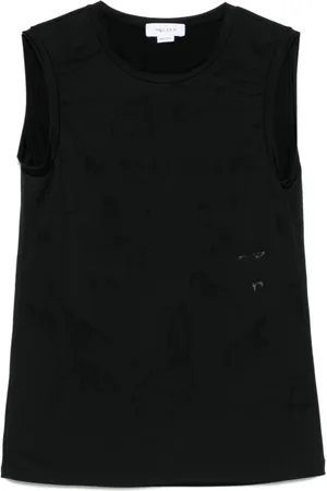 Alexander McQueen Oberteil aus Logo-Jacquard
