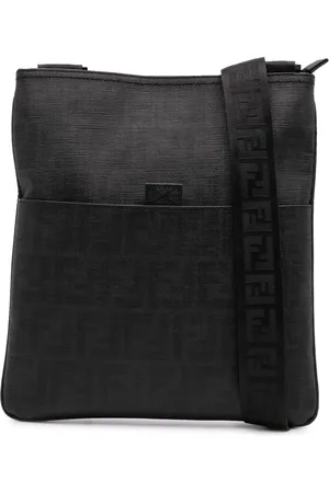 Fendi 2000-2010 Zucchino Spalmati Umhängetasche