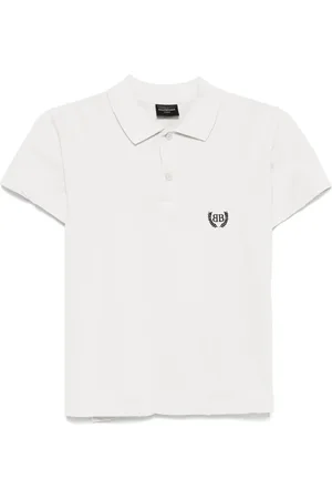 Balenciaga Poloshirt mit Logo-Stickerei