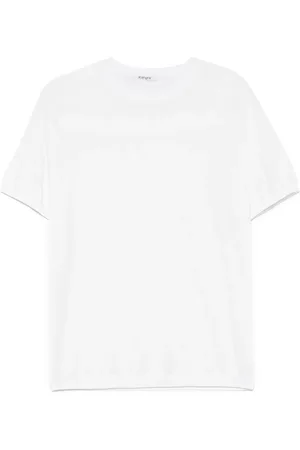 KANGRA CASHMERE Fein geripptes T-Shirt