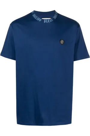 Philipp Plein T-Shirt mit Logo-Schild