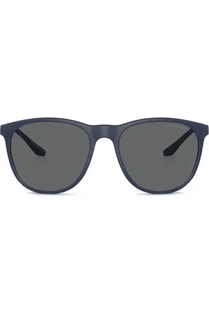 Emporio Armani Sonnenbrille mit Logo-Schild