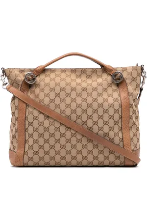 Gucci 2016-2024 Miss GG Satchel-Tasche aus GG Canvas