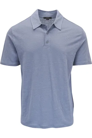Vince Poloshirt aus Leinen