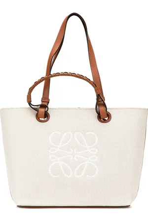 Loewe 2020 kleine Anagram Satchel-Tasche aus Canvas