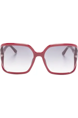 Tom Ford Oversized-Sonnenbrille in Schildpattoptik