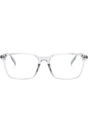 Montblanc Eckige Brille mit Logo-Schild