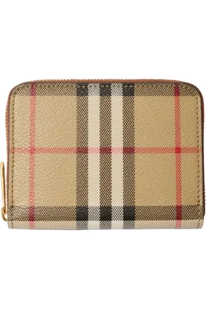 Burberry Portemonnaie mit Karomuster