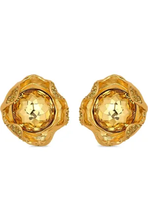 Oscar de la Renta Crystal Nest Ohrringe
