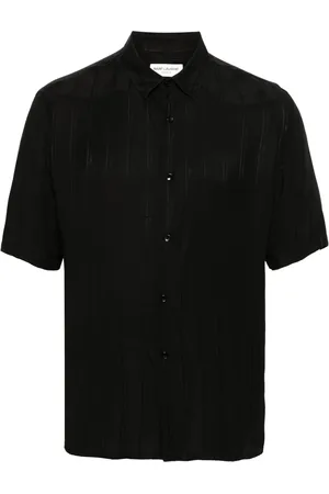 Saint Laurent Gestreiftes Cassandre Hemd