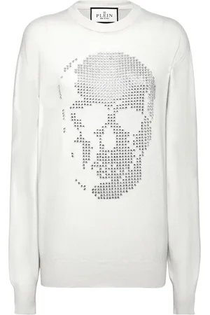 Philipp Plein Sweatshirt mit Kristallen