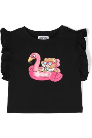 Moschino T-Shirt mit Teddy-Print