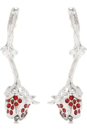 Marni Ohrringe mit Rosendetail