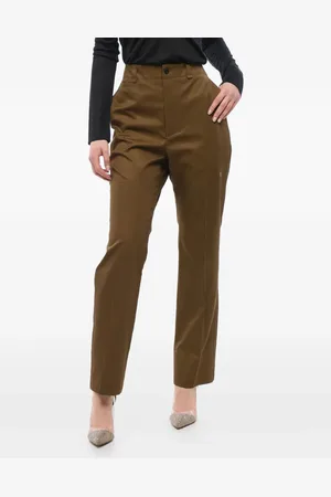 Saint Laurent Bundfaltenhose mit geradem Bein