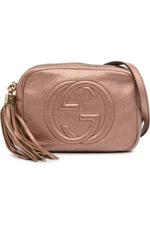 Gucci 2016-2024 Soho Disco Umhängetasche aus Leder