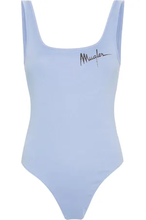 MUGLER Body mit Logo-Print