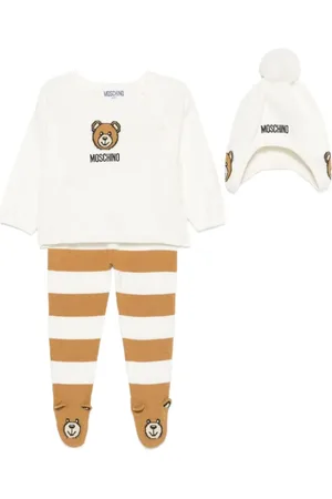 Moschino Hosen-Set mit Teddy-Motiv