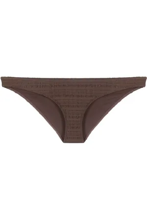 Form and Fold Strukturiertes Bikinihöschen