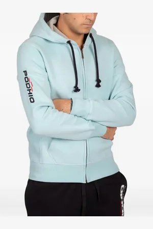 Podhio Hoodie mit Logo-Stickerei