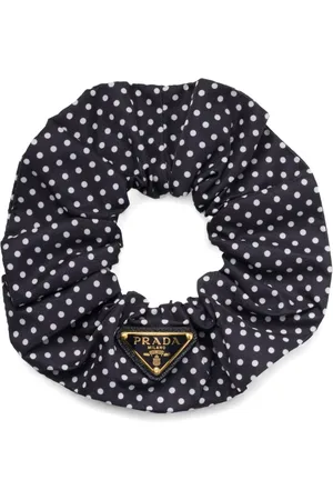 Prada Haargummi mit Polka Dots
