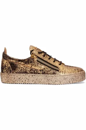 Giuseppe Zanotti Frankie Sneakers mit Kroko-Optik
