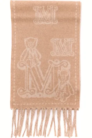 Max Mara Kaschmirschal mit Jacquardmuster