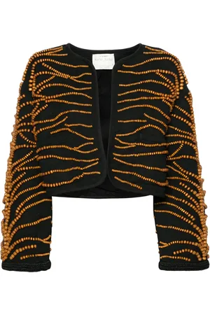 FORTE FORTE Jacke mit Perlen