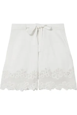 Claudie Pierlot Shorts mit Spitzenborten