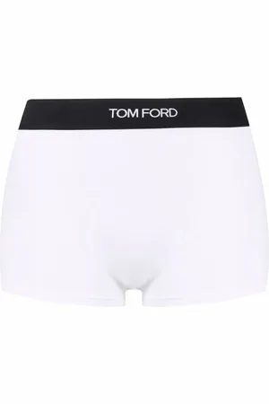 Tom Ford Slip mit Logo-Print