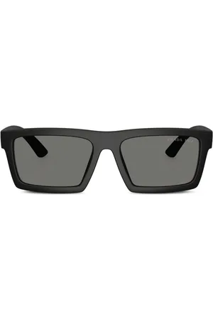 Prada Sonnenbrille mit eckigem Gestell