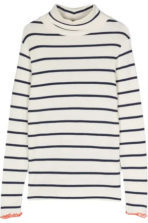 Bellerose Gestreiftes Rollkragenoberteil