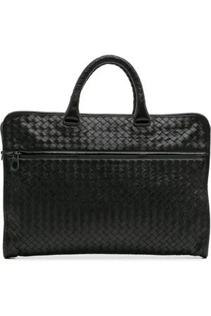 Bottega Veneta 2012-2024 Intrecciato Aktentasche aus Nappaleder