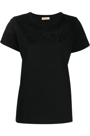 Twin-Set T-Shirt mit Verzierungen