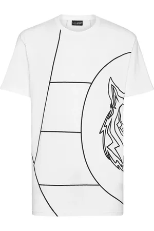 Philipp Plein T-Shirt mit Tiger Court-Print