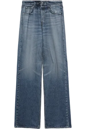 RAG&BONE Halbhohe Logan Wide-Leg-Jeans